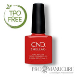 CND Shellac - Devil Red 7.3ml - Sans TPO