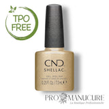 CND Shellac - Gold Hardware / Fermoir Métal 7.3ml - Sans TPO