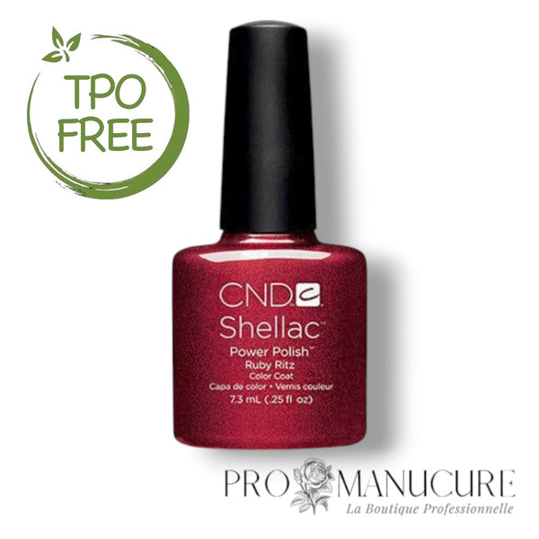 CND Shellac - Ruby Ritz 7.3ml - Sans TPO