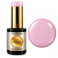 Atlas - Brush on Gel Builder - Downtown Glitters - 18Ml