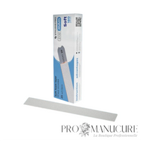 Lime PapmAm blanche jetable Staleks Pro Expert 20 DFCE-20-180 grain 180 base mousse sans colle pour base MBE-20 correction ongles naturels et artificiels