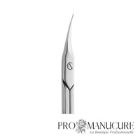 Zoom ciseaux Staleks SE-22/1 lames étroites courbure classique arrière poli affûtage manuel pour coupe douce cuticules et protection plaque unguéale
