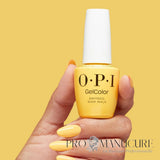 Vernis-Semi-Permanent-GelColor-OPI-Daffodill-Duck-Walk-Hand2