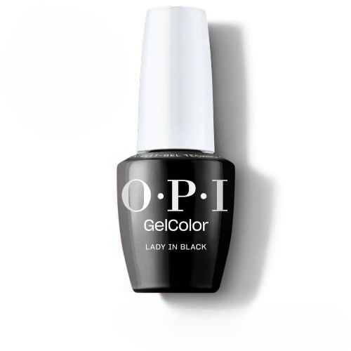 Vernis Semi Permanent OPI - Black Onyx (Lady in Black) 15ML - Sans TPO