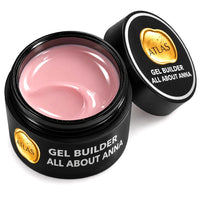 Pot ouvert Atlas Gel Builder All About Anna 30 g – rose nude naturel