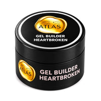 Atlas Gel Builder Heartbroken 30 g – Gel de construction rose nude Sans TPO
