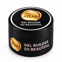 Atlas Gel Builder So Beautiful 30 g – Gel de construction rose Sans TPO