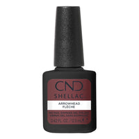 Flacon CND Shellac Arrowhead 12,5 ml, vernis semi-permanent brun taupe profond Sans TPO