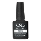 Flacon CND Shellac Asphalt 12,5 ml Sans TPO, vernis semi-permanent gris anthracite foncé
