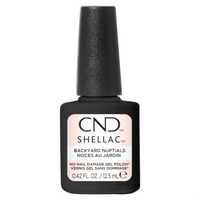 Vernis semi-permanent CND Shellac Backyard Nuptials 12,5 ml blanc rosé Sans TPO