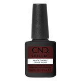 Flacon CND Shellac Black Cherry 12,5 ml – Vernis semi-permanent bordeaux cerise noire