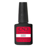 Flacon CND Shellac Element 12,5 ml Sans TPO, vernis semi-permanent rouge intense