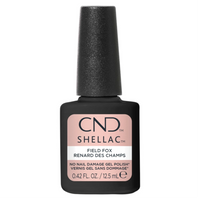 Vernis semi-permanent CND Shellac Field Fox 12,5 ml nude taupe rosé Sans TPO
