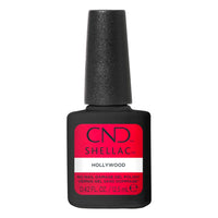 Flacon CND Shellac Hollywood 12,5 ml – Vernis semi-permanent rouge intense Sans TPO