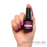 Manucure violet orchidée avec CND Shellac Orchid Canopy 12,5 ml