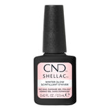 Flacon CND Shellac Winter Glow 12,5 ml – Vernis semi-permanent nude rosé Sans TPO