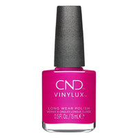 Flacon de vernis CND Vinylux Tutti Frutti 15 ml, rose fuchsia lumineux à finition nacrée