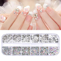 ProManucure NailArt Boite de Cristaux Multicolor 1440 Pcs