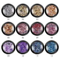 ProManucure NailArt Sequins Foil Silver